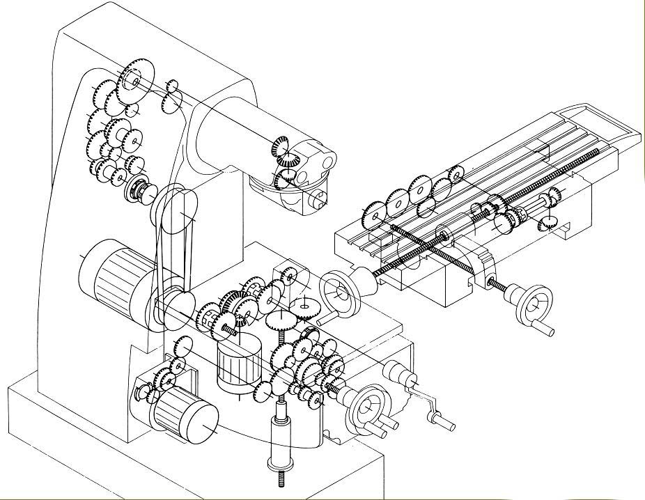 Фото фрезерного універсального верстата Schaublin 53N